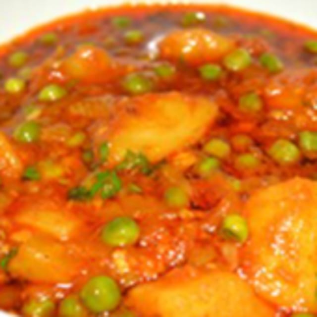 Aloo Mutter.