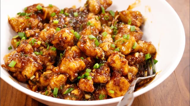 Makkajonna Manchurian.