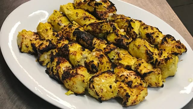 Afghani Chicken Kabab.